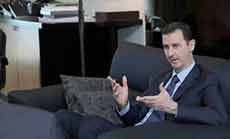 President Assad: Syria Would Never Be A Puppet of West 	