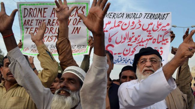 Pakistan Holds Rallies Against US Drone Killers, Lodges Complaint to UN 