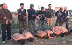 Dreadful Execution Video: Militants Shoot 7 Syrian Soldiers Cold-bloodedly