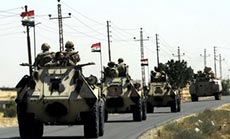 Egypt Army Announces Progress in Sinai Campaign