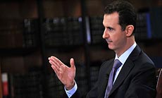 Al-Assad: Not to Leave Syria, Ready to Comply to UN Resolution over Chemical Arms