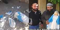 Takfiris Destroy Virgin Mary Statue: Video
