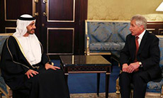 Hagel: Iran Diplomacy must be Backed by Military Might 