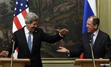 Intense Meetings ahead of Geneva Talks: Moallem to Visit Russia, Kerry Meets Lavrov