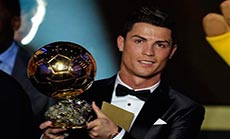 Ronaldo Ends Messi Run with Second Ballon d’Or