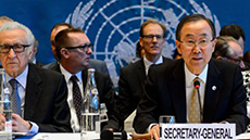 Geneva II Conference ‘Not Simple’,  Kicks Off in Switzerland