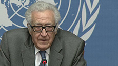 Women, Children Allowed to Leave Homs Area: Brahimi 