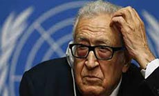 Brahimi Appeals to US, Russia for Syria help