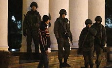 Ukraine’s Crimean Airport under Military Seizure 