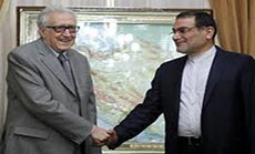 Iran to Discuss New Syria Plan with Brahimi