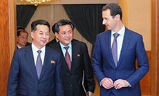 Al-Assad Stresses Cementing Ties with NK over Pressure