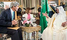 Kerry from Jeddah: Syria Militants can Play Role in Iraq