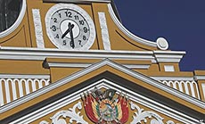 Bolivia’s New Clock Runs Anti-clockwise