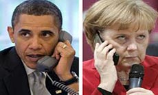 Obama Calls Merkel after Spy Row