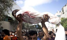 ’Israel’ Martyrs 20, Including 11 Children, in Single Gaza Massacre