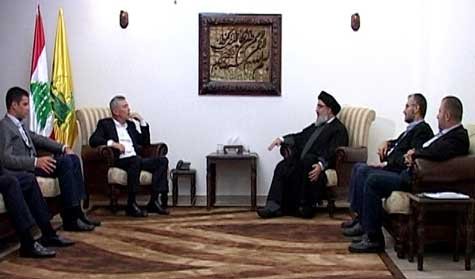 Sayyed Nasrallah Receives MP Franjieh, Discuss Latest Developments 