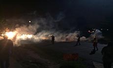 Police Teargas Crowds Protesting Killing of Missouri Teenager