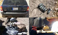 Syrian Army Destroys Bomb-Laden Cars ’Destined for Lebanon’ in Qalamoun: License Plate From US 