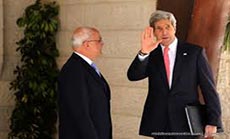 Kerry Holds Constructive Talks with Palestinians