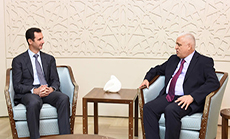 Assad: Syria Proceeds Resolutely in its War Against Terrorism 
