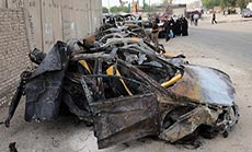 Triple Car Bomb Attacks Kill 25 in Iraq Town