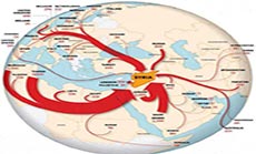 Map of Foreign Militant Inflows to Syria: ICSR, Soufan Group 