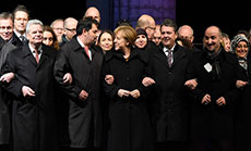Merkel Joins Tolerance Vigil in Response to Anti-Islamization Rallies