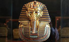Beard on Burial Mask of Pharaoh Glued Back On