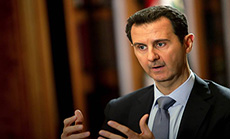 Al-Assad: No to Talks with US, Syria Informed about Strikes on ’ISIL’