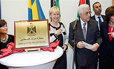 
Palestinian Embassy Opens in Sweden