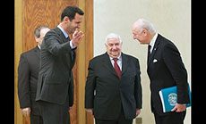 De Mistura in Damascus, Seeks Quick Aleppo Truce