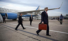Kerry in Egypt ahead of Meeting Zarif 
