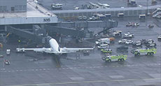 US Flight Worker Trapped in Hold