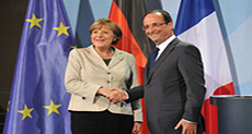 Merkel, Hollande Push for ’Ambitious’ Climate Deal