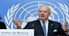 De Mistura into Damascus: Peace Ideas to Be Discussed

