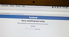 Facebook Down for Second Time in a Week

