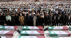 Iran Holds Funerals for Hajj Victims 
