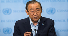 Ki Moon Slams Terrorist Bombing in Lebanon, Calls for Justice

