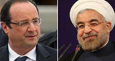Rouhani to Hollande: For Unity against Terrorism

