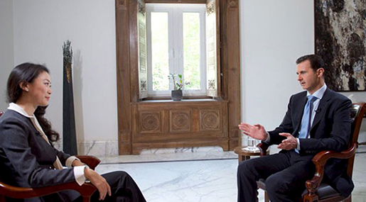 Al-Assad: Syrian Army Making Advances Since Russian Airstrikes Began

