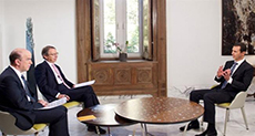 Al-Assad Blasts Turkey as ’Only Lifeline’ of ’ISIS’
