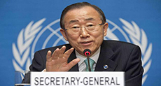 Ban Ki-moon: Resolution of Syria Crisis Must Not Depend on Assad’s Fate
