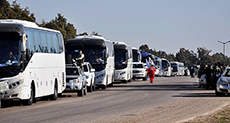 Evacuation of Three Syrian Towns Begins under Rare Deal
