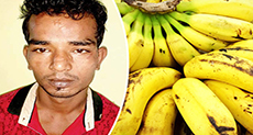 Mumbai Police Force-Feed Thief Dozens of Bananas!
