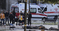 Turkey: At Least 10 killed, Dozens Injured in Bombing near Central Istanbul
