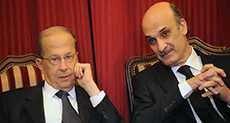 Geagea Nominates Aoun as President
