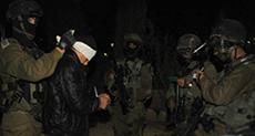 ’Israeli’ Forces Detain at Least 17 Palestinians in West Bank, Gaza
