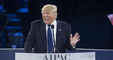 Trump Supports ’Israel’ in AIPAC Speech
