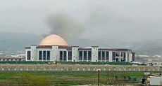 Rockets Fired At Afghan Parliament in Kabul
