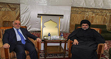 Sayyed Muqtada al-Sadr Meets PM before Deadline